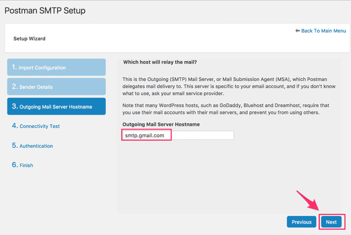 wp postman smtp usag 08