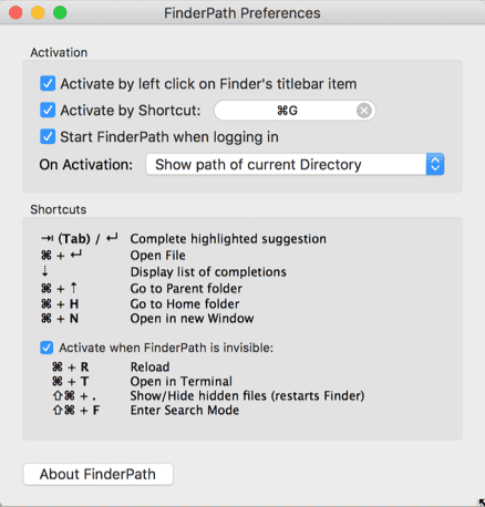 finderpath install 10