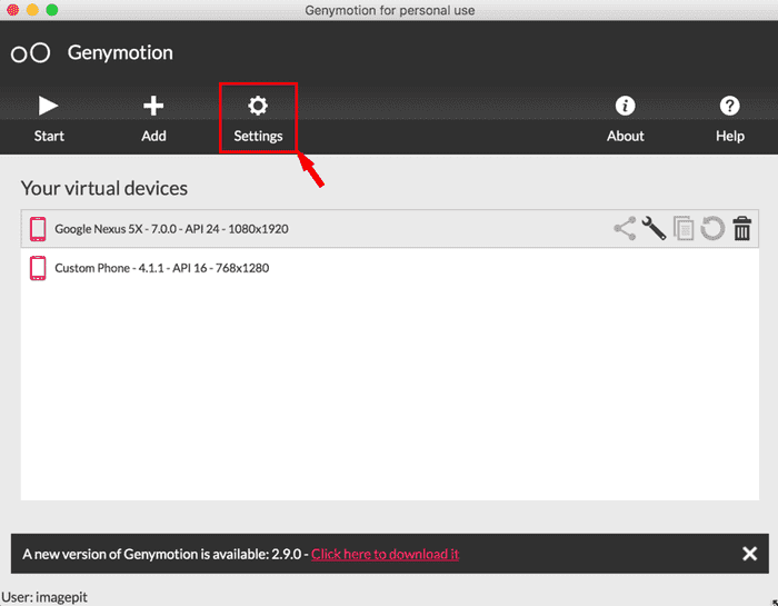 android genymotion device not found 02